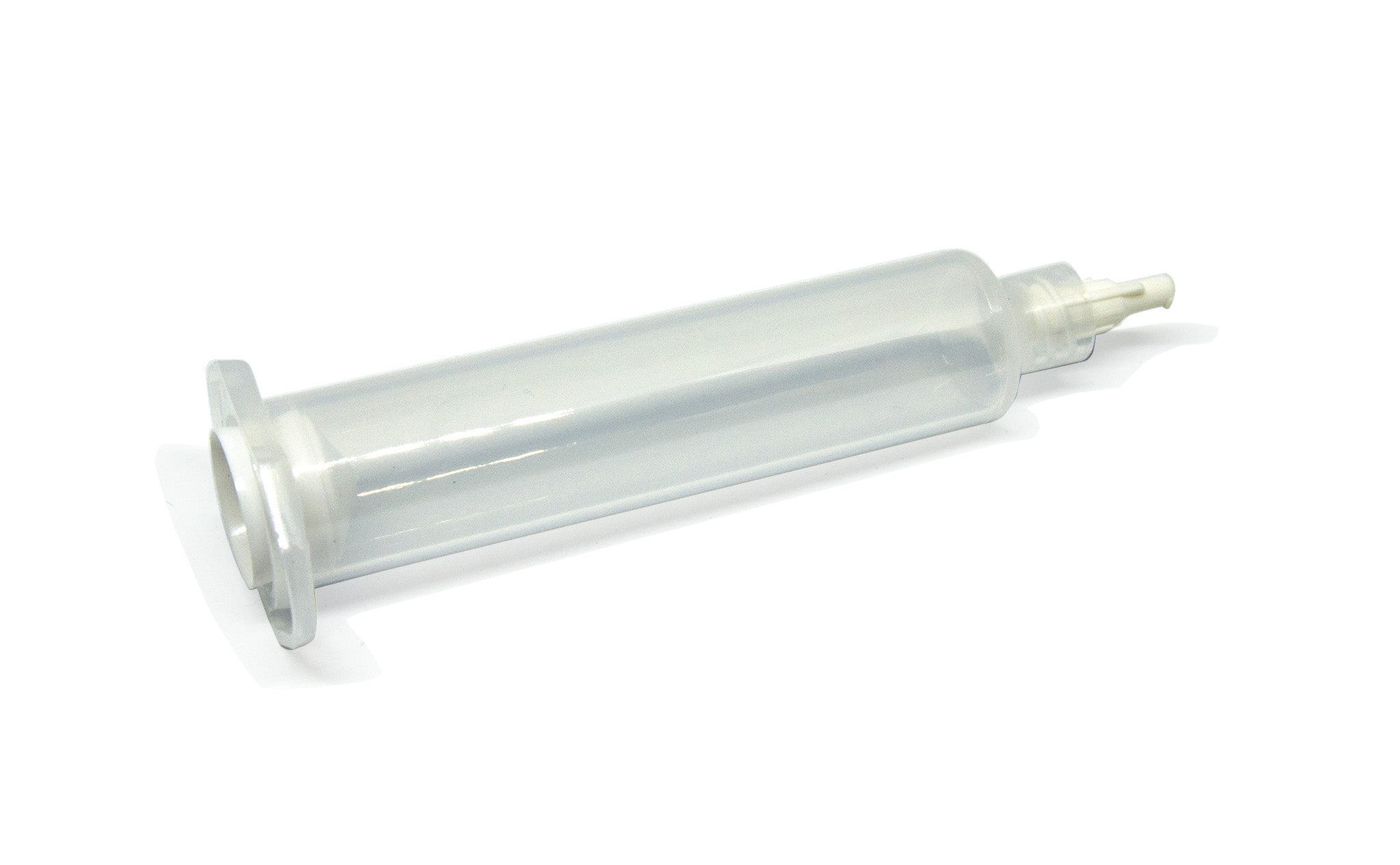 10cc SIZE CLEAR SYRINGE BARREL ROUNDED DESIGN