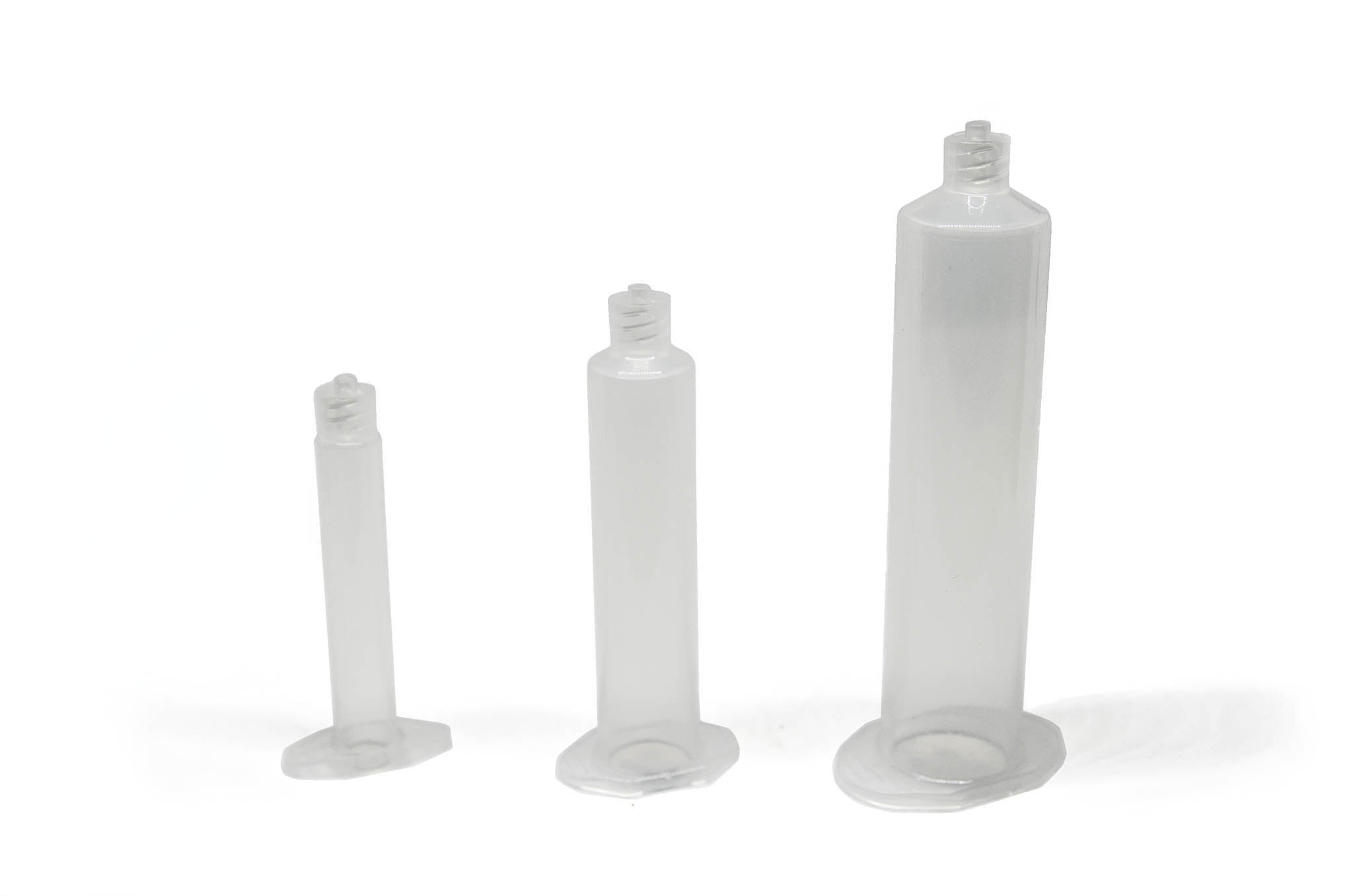 different sizes syringe barrels